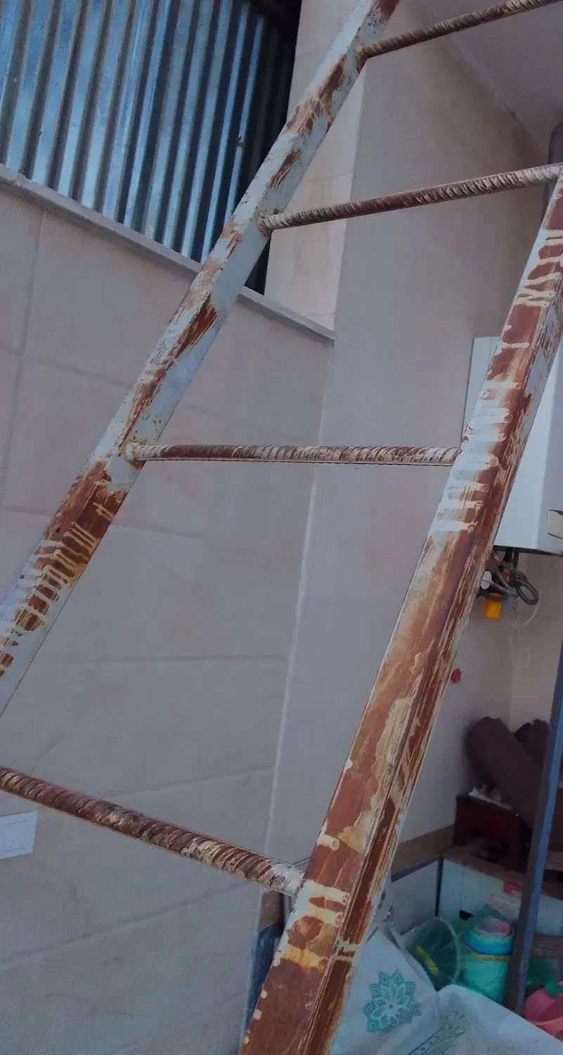 نردبان اهنی|مصالح و تجهیزات ساختمان|گرمسار, |دیوار