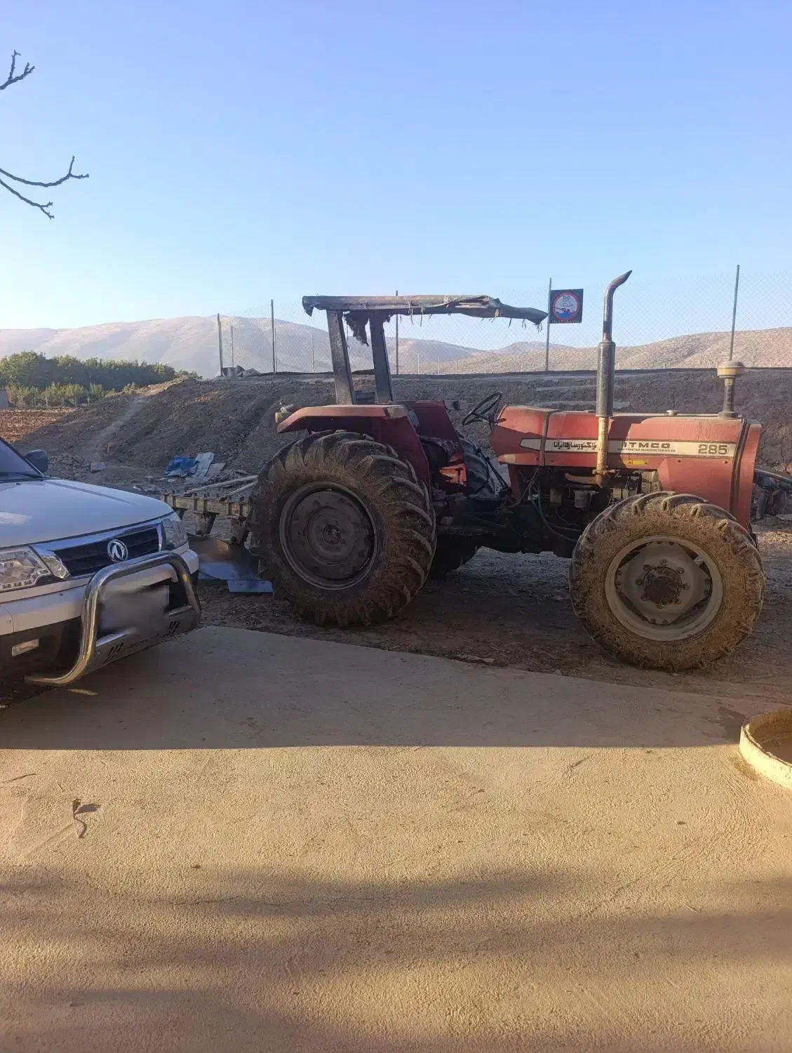 تراکتور ۲۸۵ مدل ۹۱|خودرو سنگین|درودزن, |دیوار