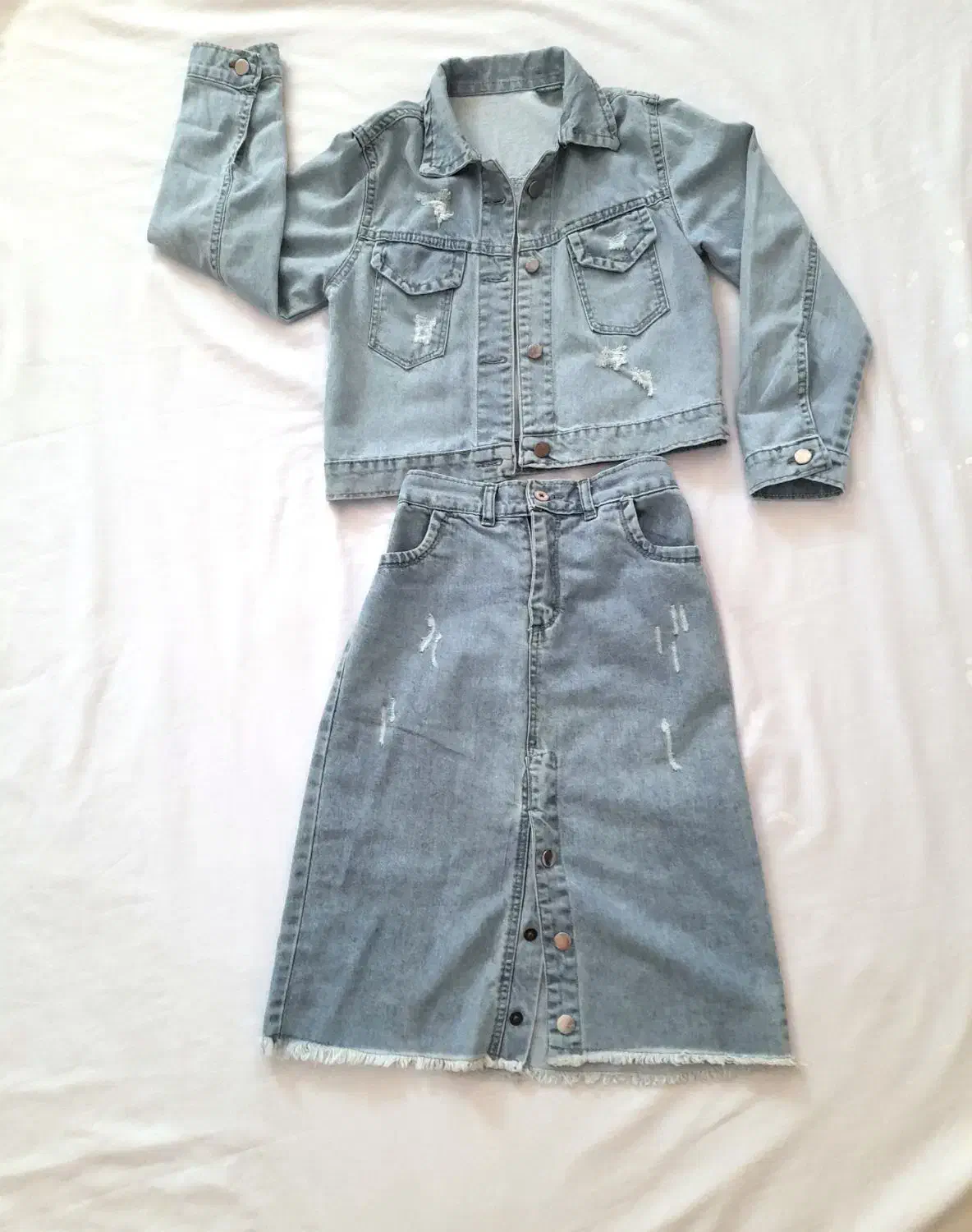 کت و دامن لی ترک دخترانه|کفش و لباس بچه|اراک, |دیوار