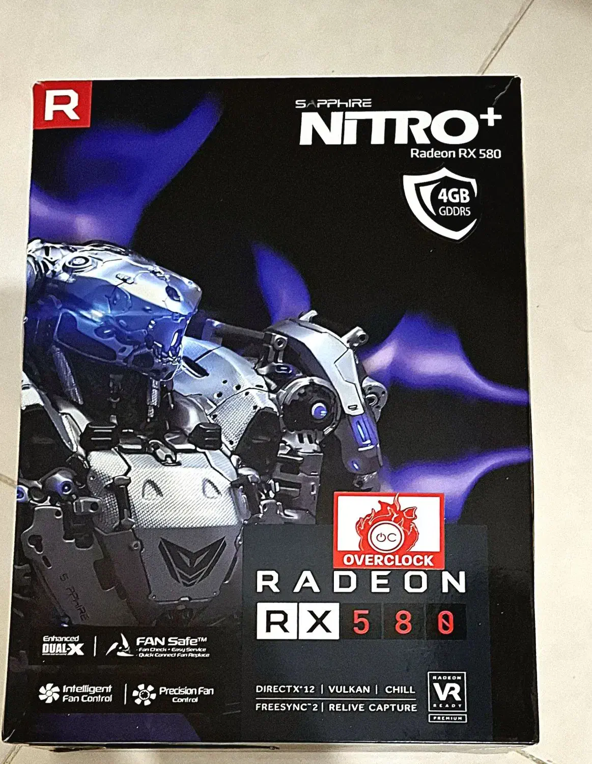 گرافیک Rx 580 سافایر|قطعات و لوازم جانبی رایانه|کرج, جهان‌شهر|دیوار