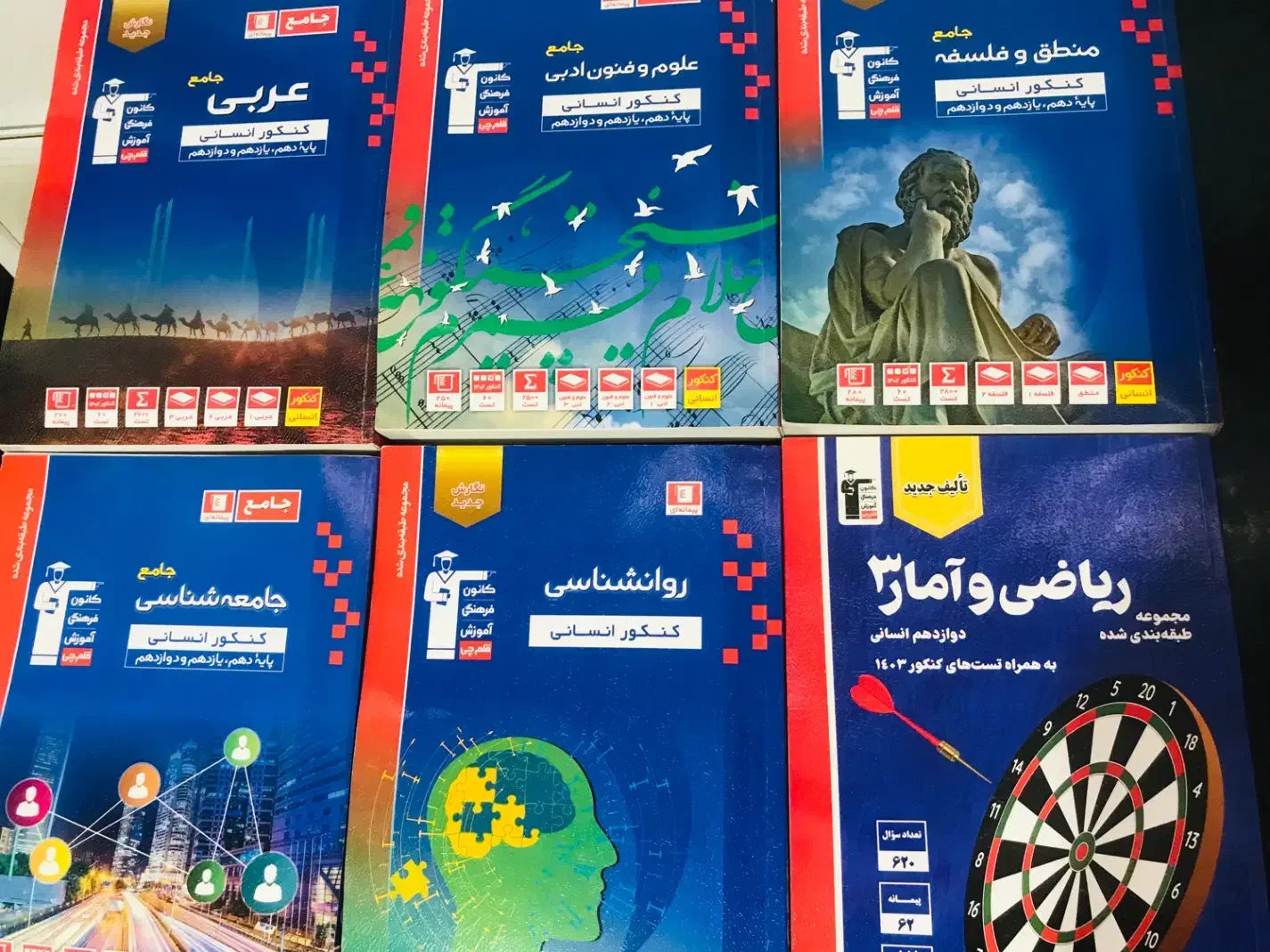 کتاب های کمک درسی انسانی|کتاب و مجله آموزشی|چابکسر, |دیوار