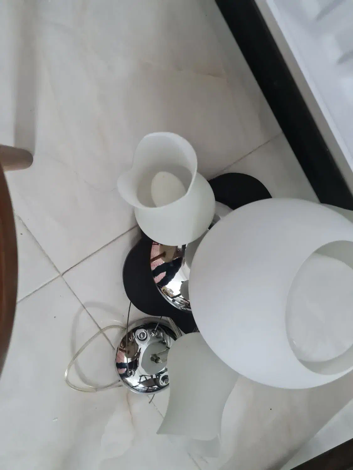 لوستر  ۳ساخه|لوستر و چراغ آویز|محمدیه-قزوین, |دیوار