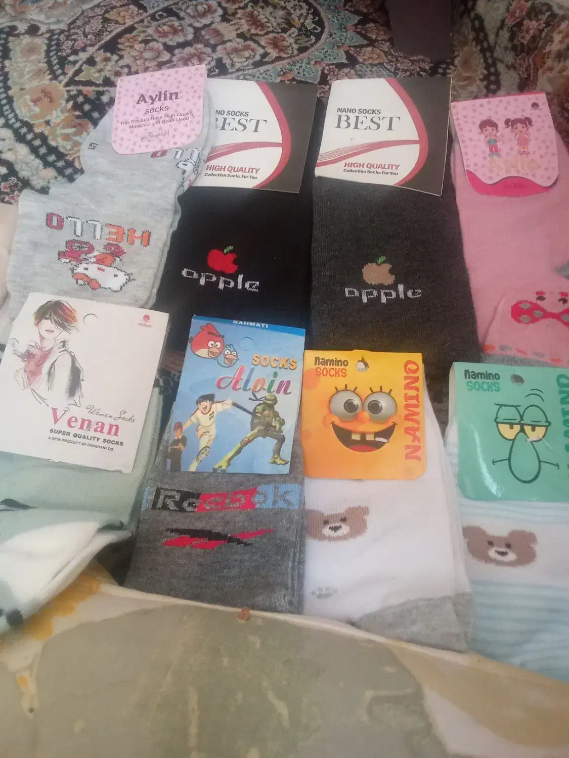 فروش جوراب|لباس|شریفآباد, |دیوار