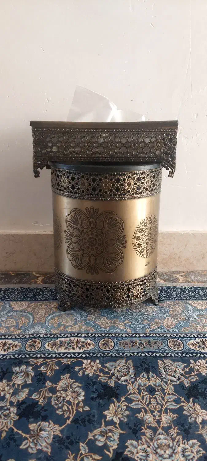 سطل وجادستمال کاغذی ولوستر|حراج|کهک, |دیوار