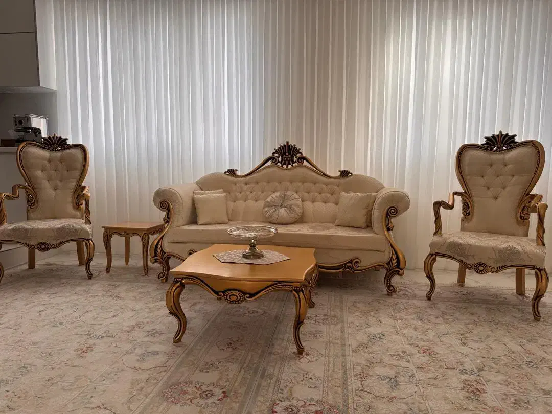 مبل ۷ نفره - چوب راش|مبلمان خانگی و میز عسلی|ایلام, |دیوار