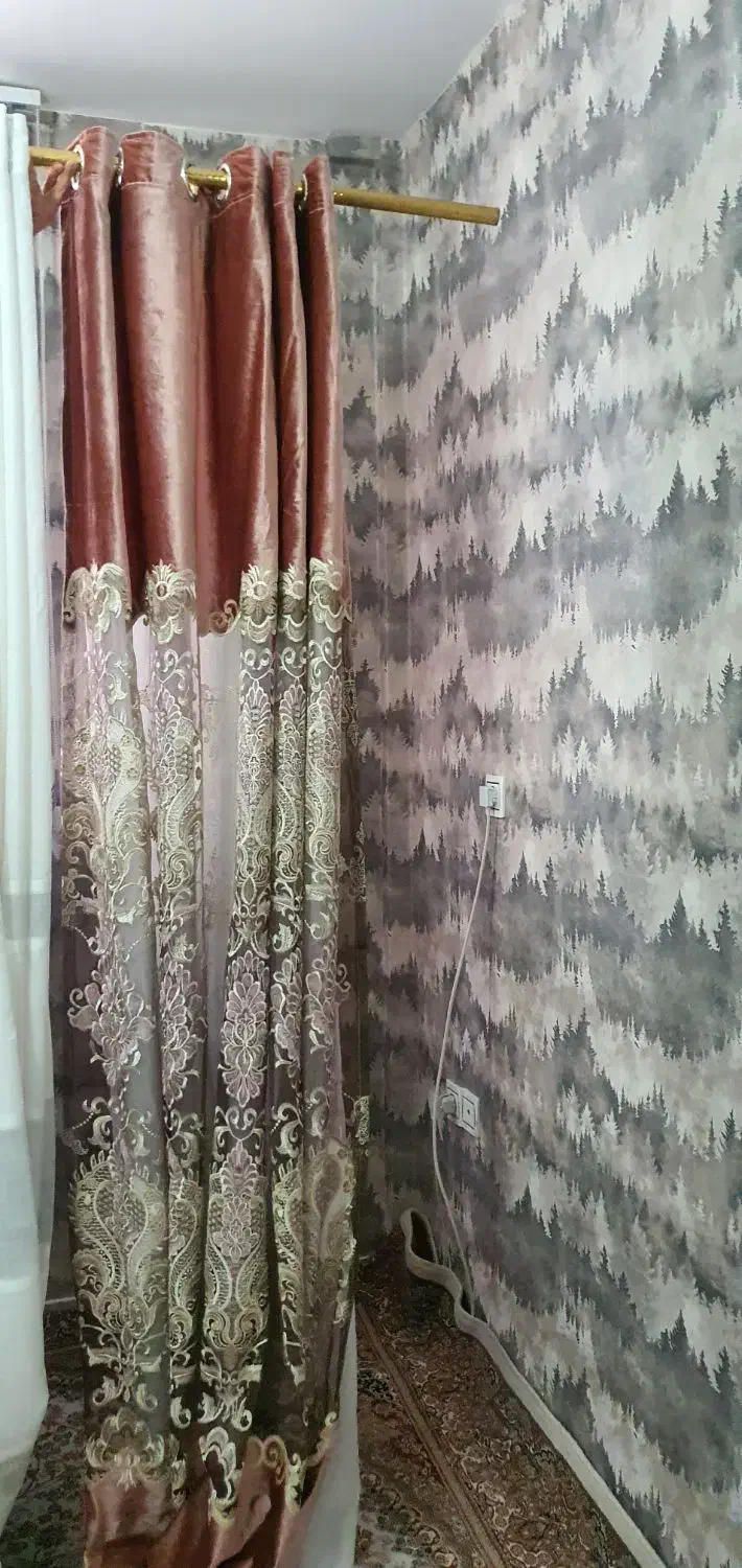 پرده مناسب اتاق پذیرایی|پرده، رانر، رومیزی|تهران, خانی آباد نو شمالی|دیوار