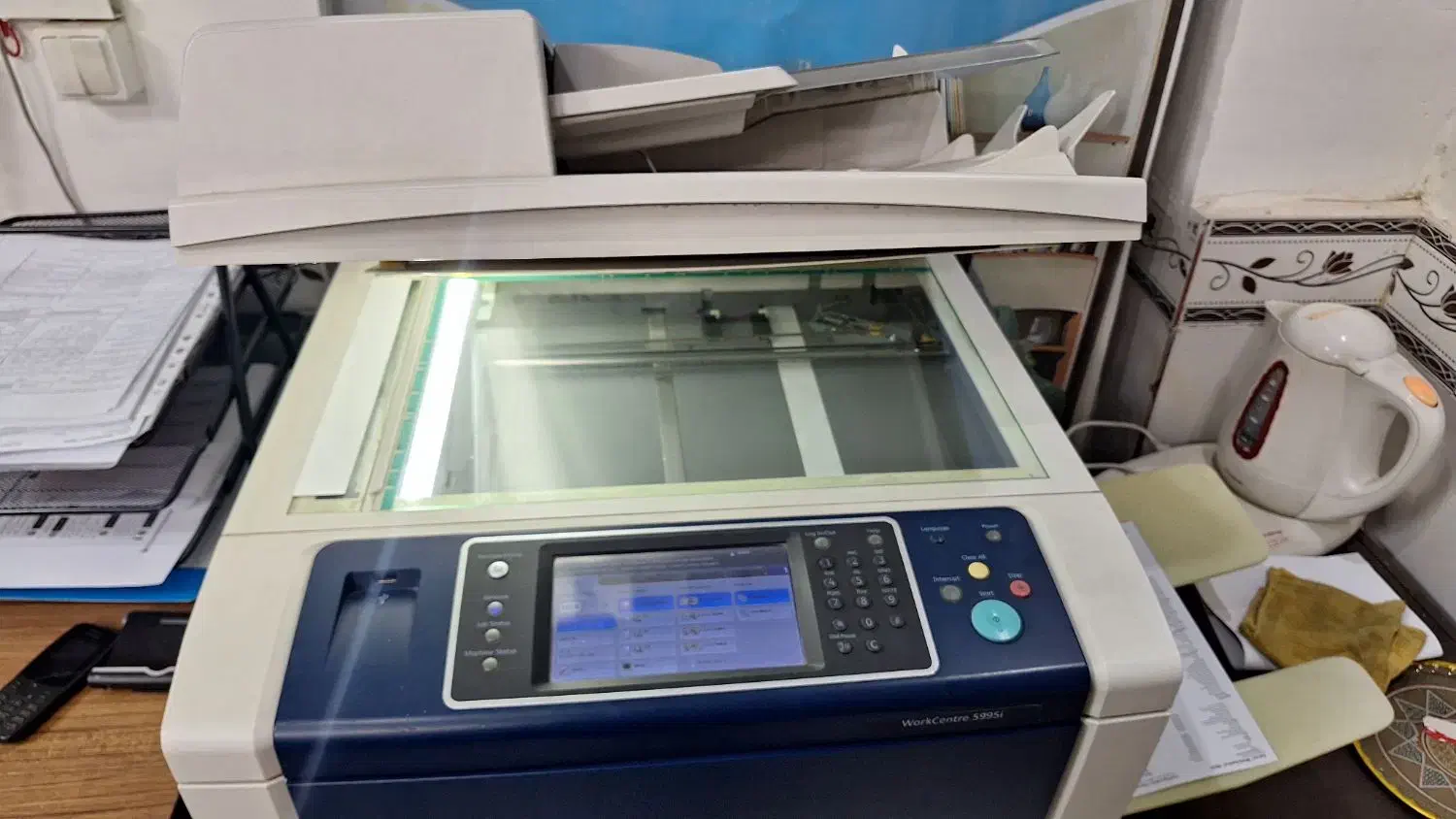 پرینتر زیراکس مدل ۵۸۵۵|پرینتر، اسکنر، کپی، فکس|زنجان, |دیوار