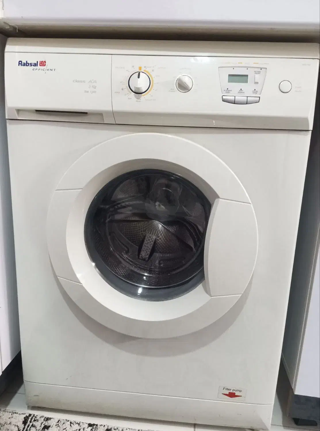 ماشین لباسشویی آبسال پنج کیلویی|ماشین لباسشویی و خشککن لباس|اصفهان, ارزنان|دیوار