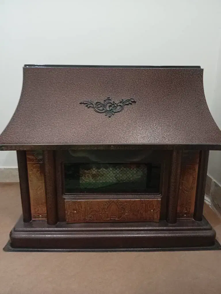 بخاری شومینه ای ۲۰هزاری گازی به سوزان|بخاری، هیتر، شومینه|گلپایگان, |دیوار