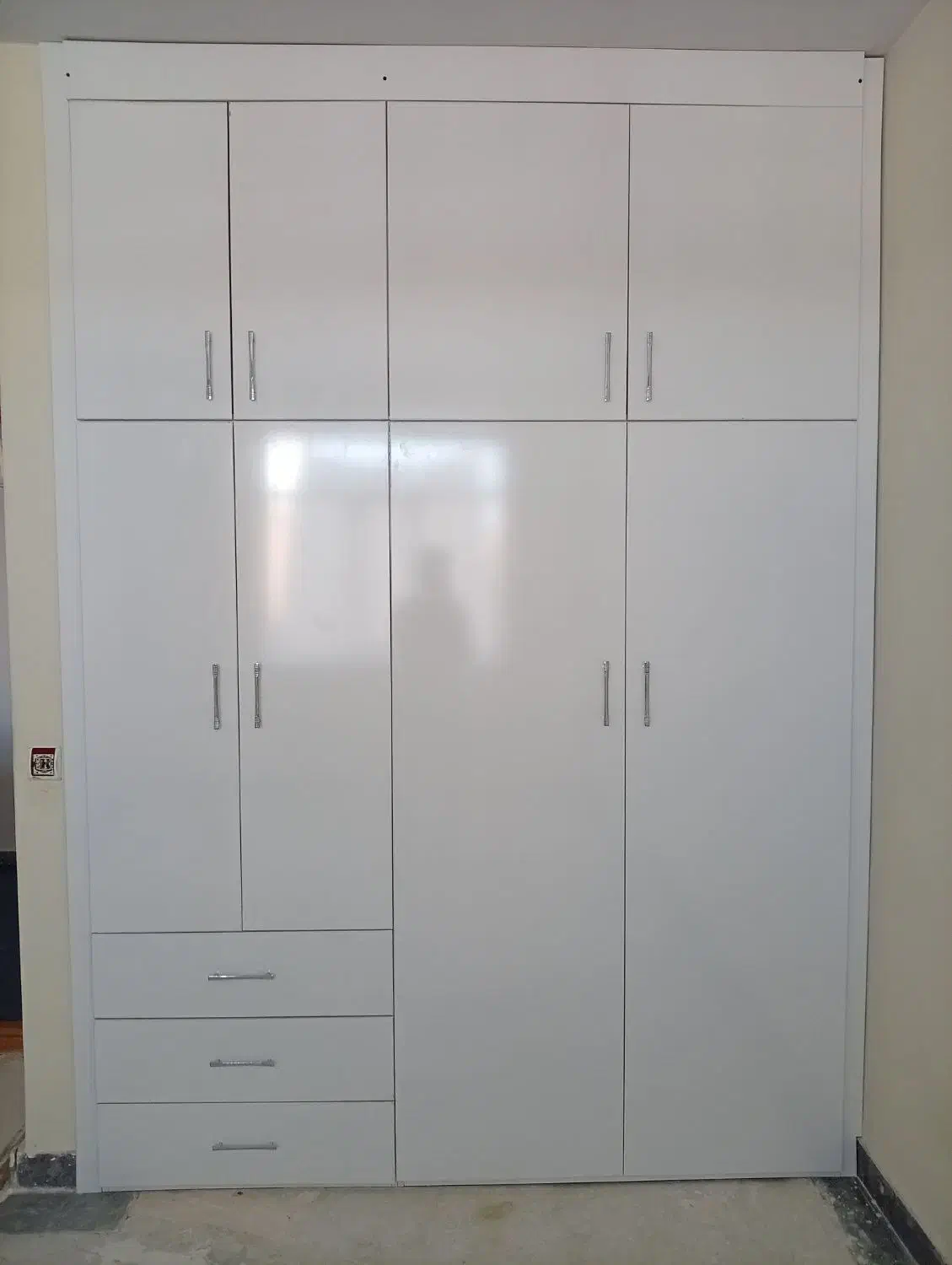 کمد دیواری نو نو اندازه 2/80در2متر|جاکفشی، کمد، دراور|اردبیل, |دیوار