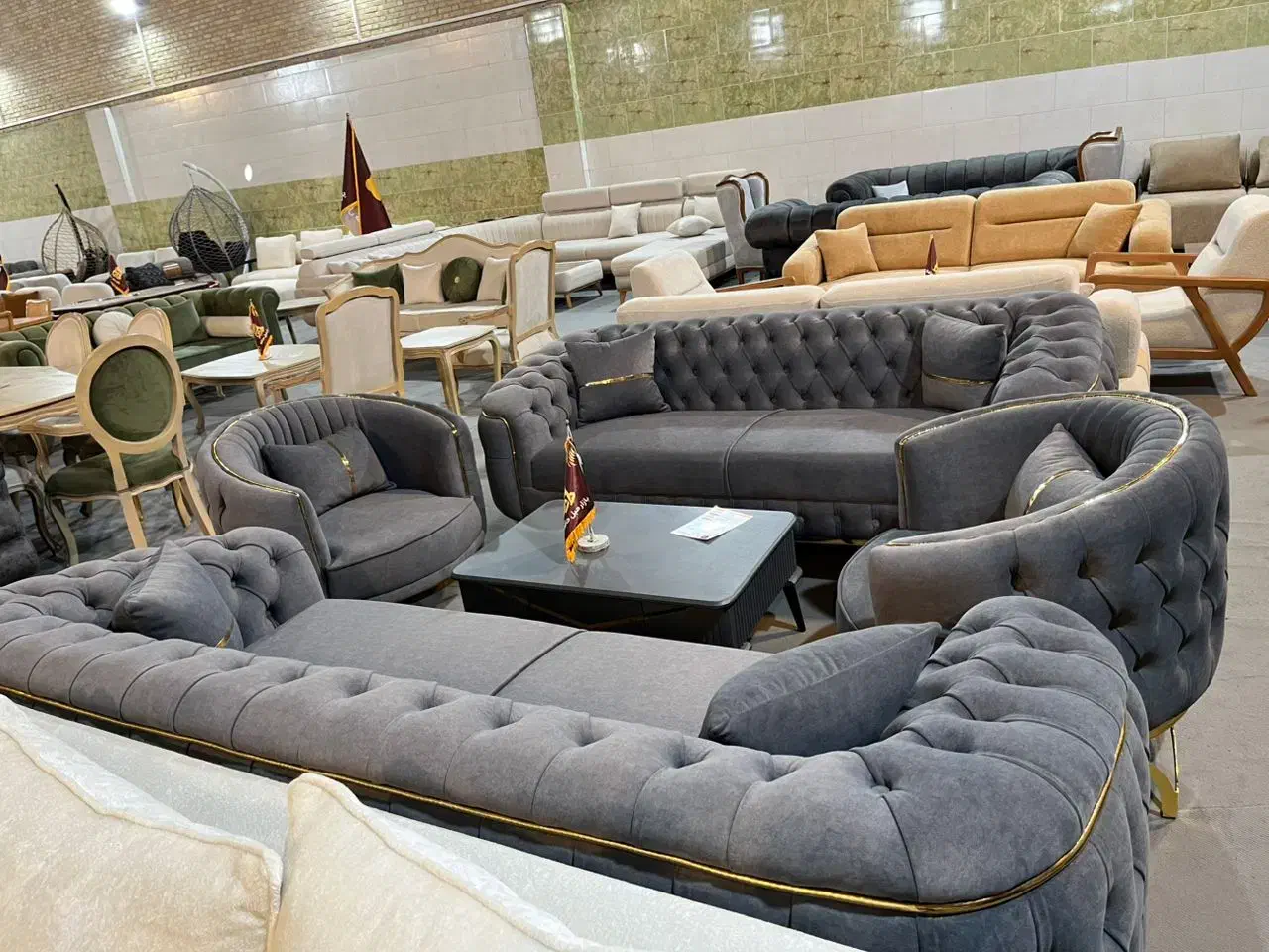 مبل چستر صدفی|مبلمان خانگی و میز عسلی|یزد, |دیوار