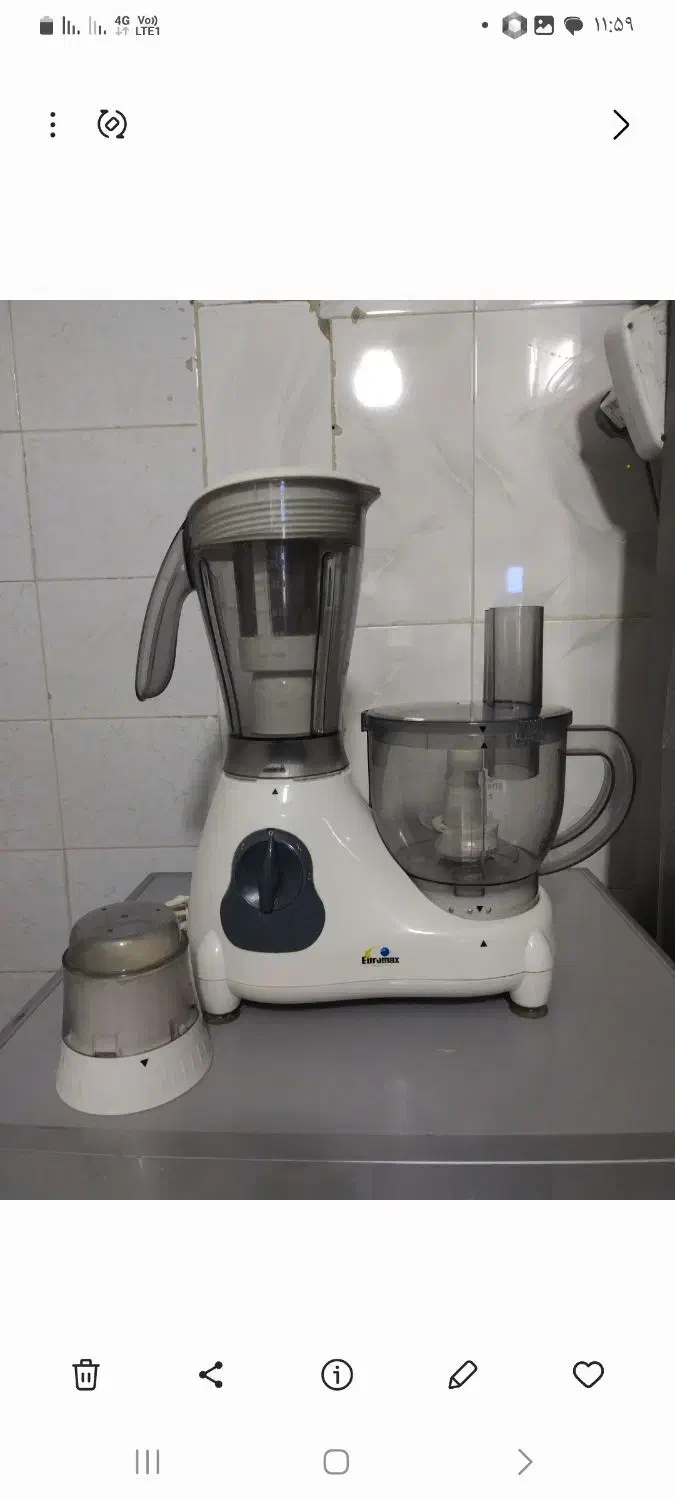 غذاساز.مخلوط کن.اسیاب|خردکن، آسیاب، غذاساز|تربتحیدریه, یحیی آباد|دیوار