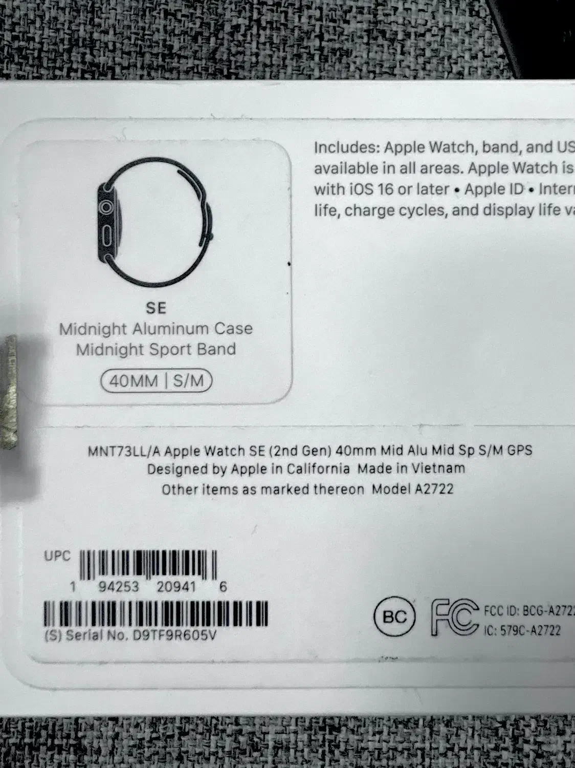 اپل واچ SE 2|لوازم جانبی موبایل و تبلت|تهران, قلهک|دیوار