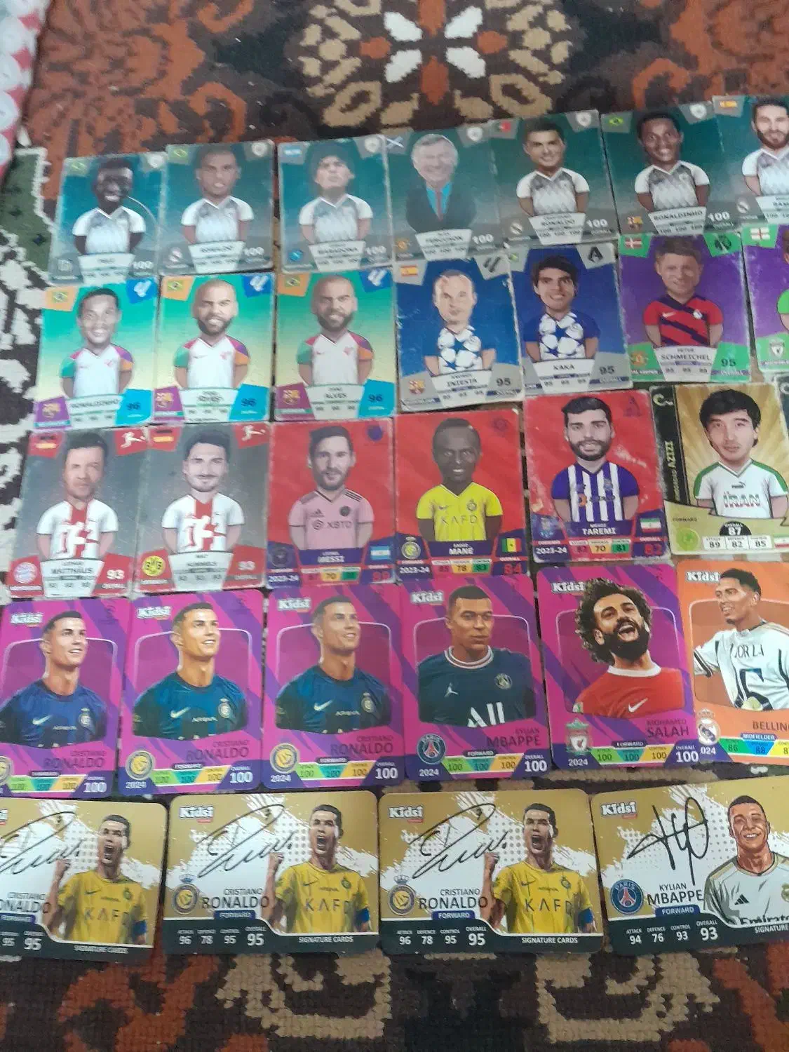 کارت فوتبالی|کلکسیون و سرگرمی|سیرجان, |دیوار