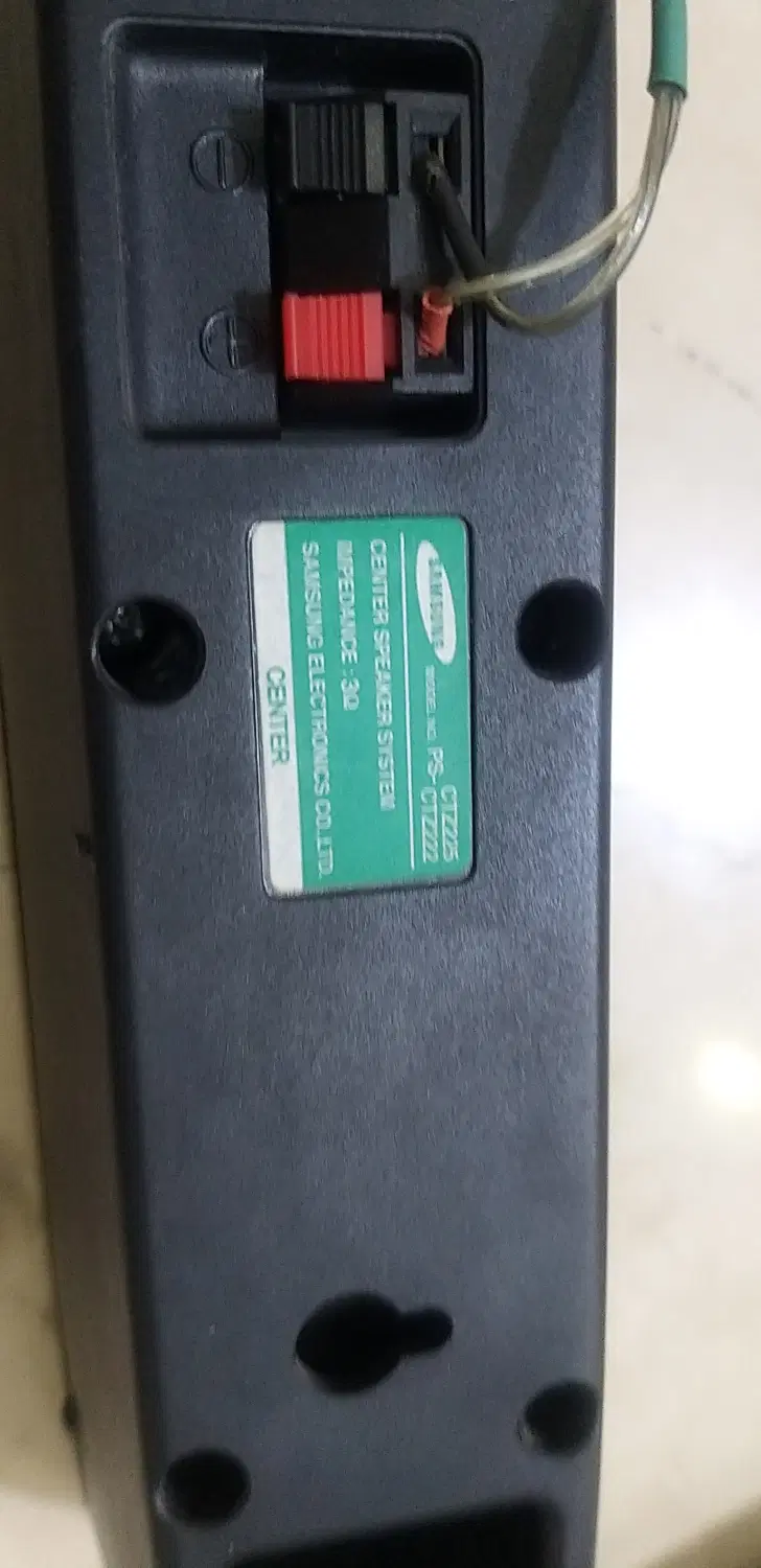 کنترل اصلی+بلندگوسنترSamsung PS-C7770 اصل کره سالم|صوتی و تصویری|تهران, مدائن|دیوار