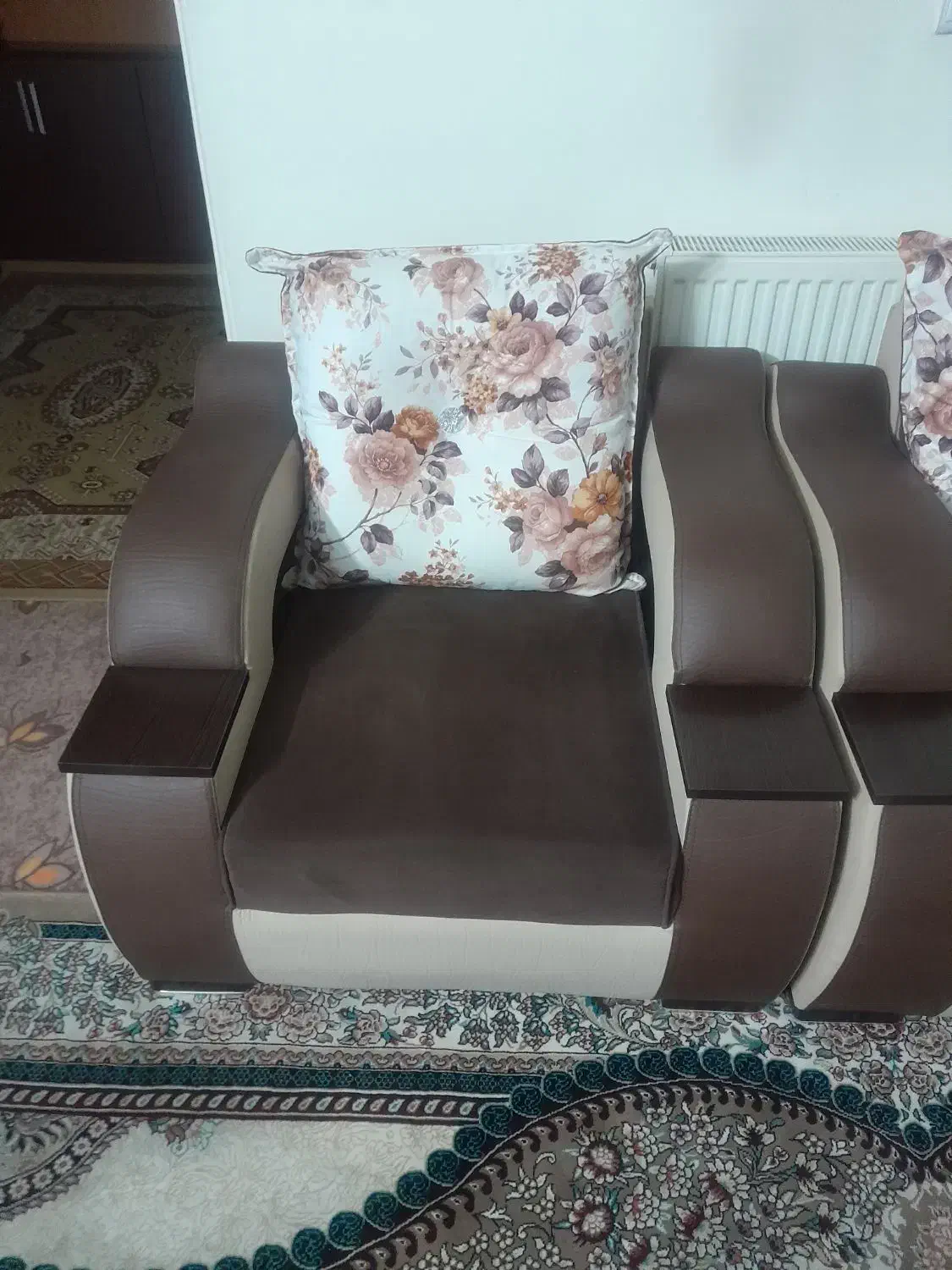 فروش دو دست مبلمان|مبلمان خانگی و میز عسلی|سمنان, |دیوار