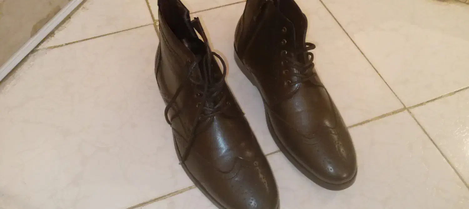 نیم بوت مردانه بغل زیپ دار ۴۴ نو|کیف، کفش، کمربند|کرج, شاهینویلا|دیوار