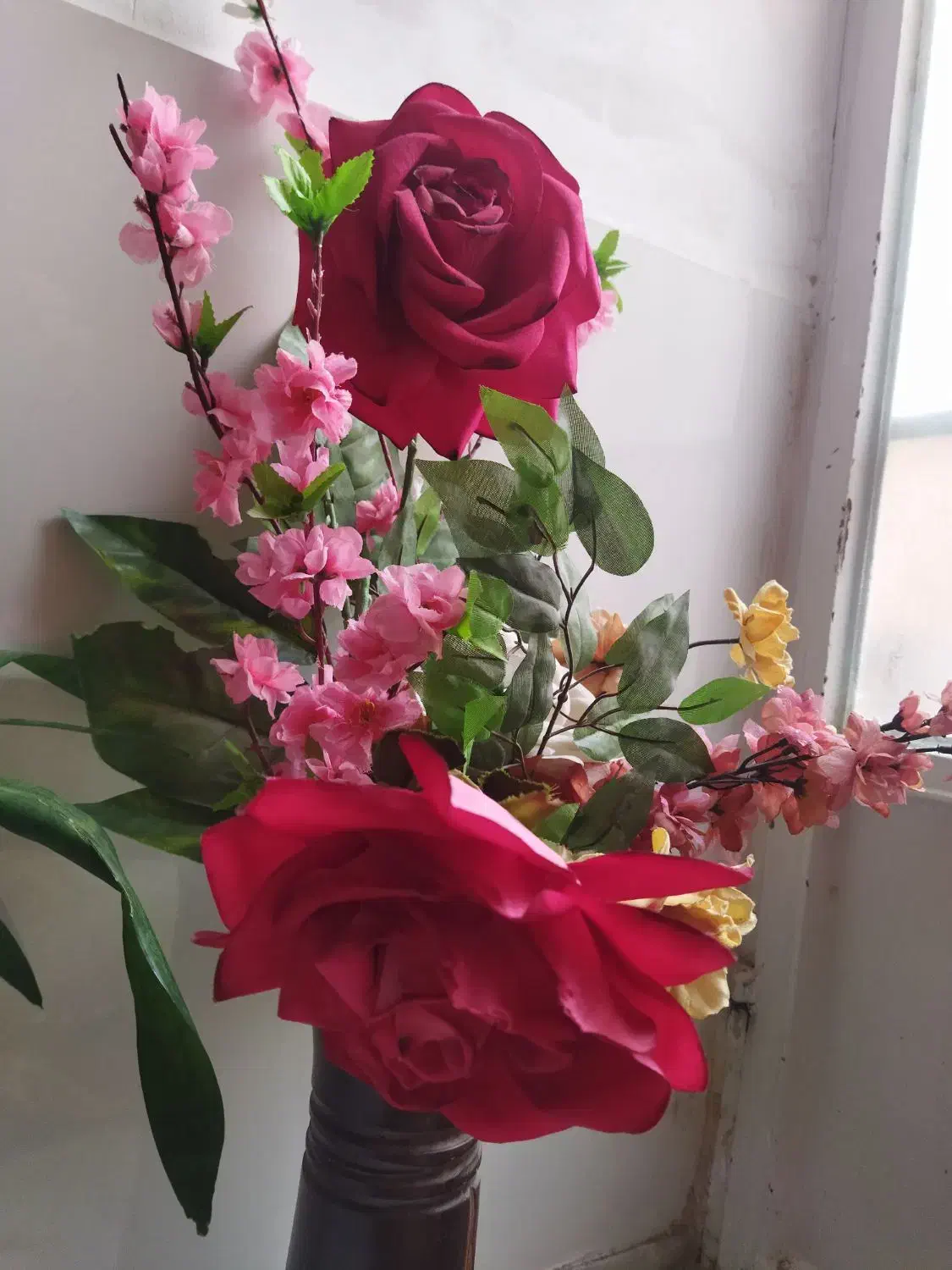 گل‌های رز|گل مصنوعی|سبزوار, شرق کال عیدگاه|دیوار