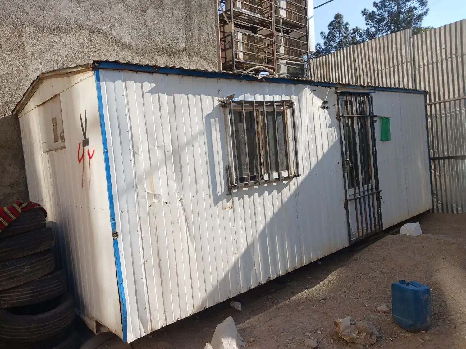 کانکس 2/30 در۶|مصالح و تجهیزات ساختمان|پاکدشت, پاکدشت (مامازند)|دیوار