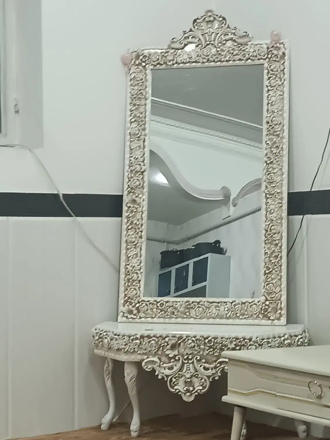 آینه کنسول وساعت|مبلمان خانگی و میز عسلی|مریوان, |دیوار