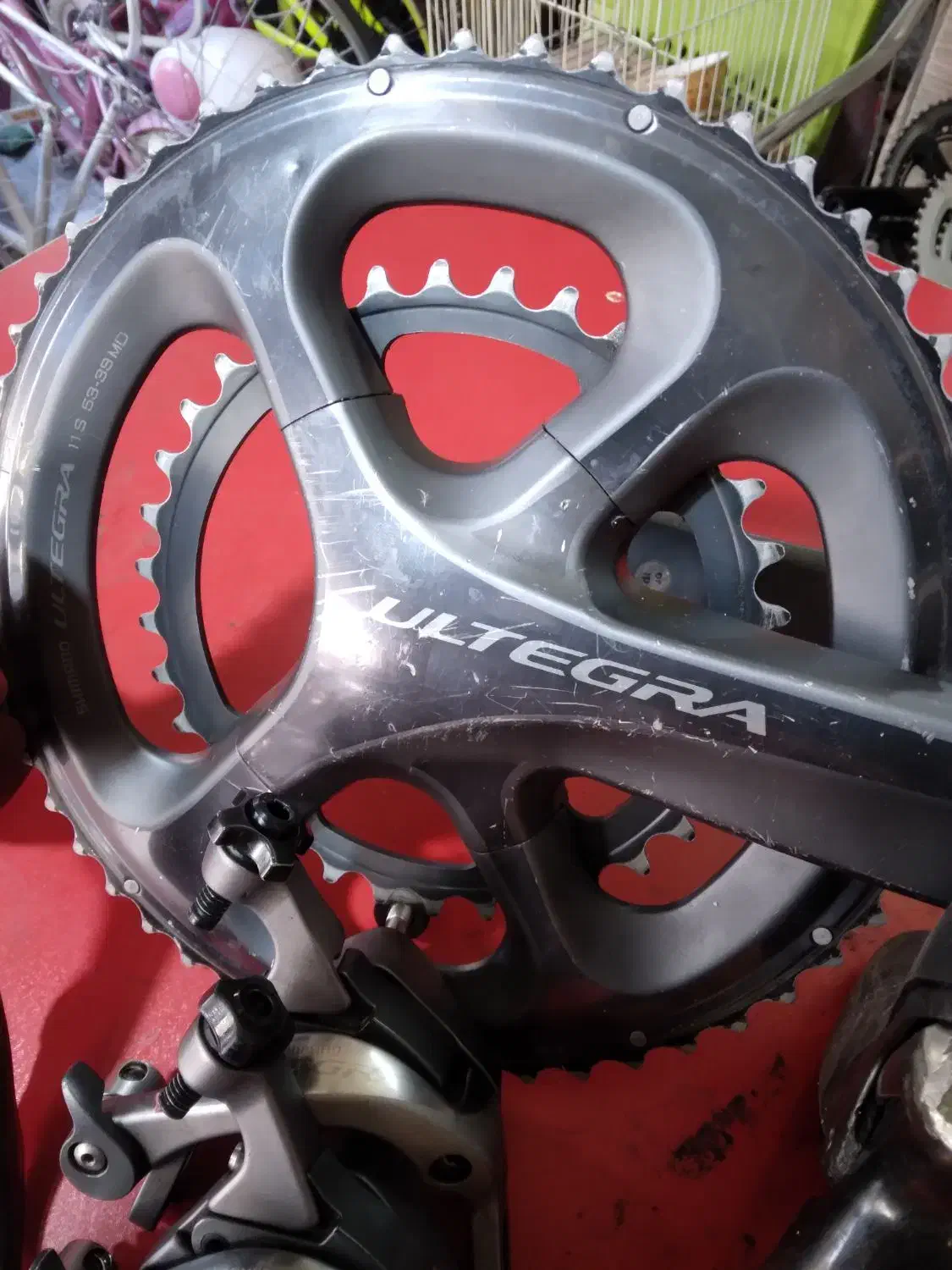 کورسی ست دنده التگرا ۶۸۰۰|دوچرخه، اسکیت، اسکوتر|ری, فیروزآبادی|دیوار