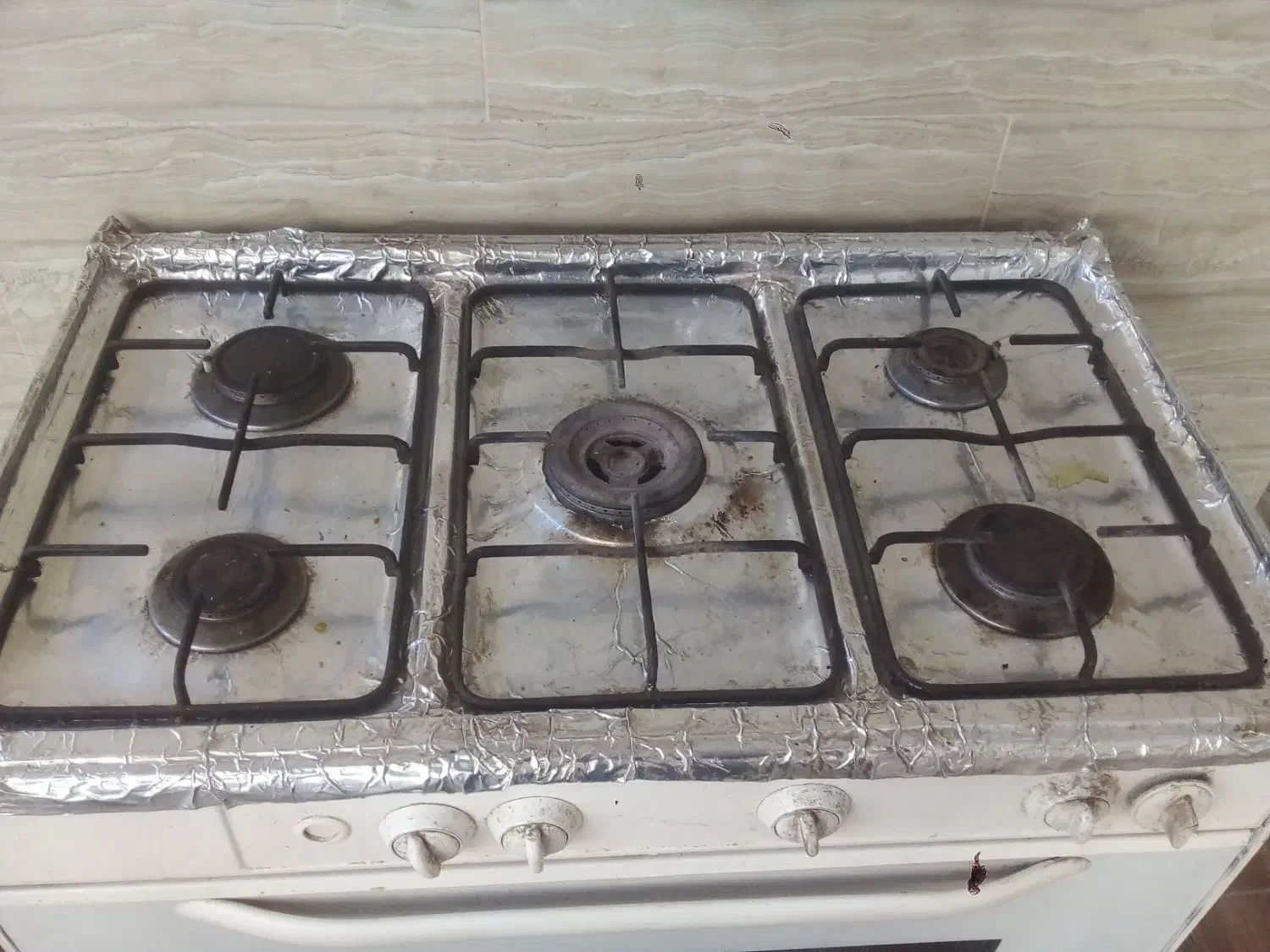 گاز۵شعله.طرح فر|اجاق گاز و لوازم برقی پختوپز|میبد, |دیوار