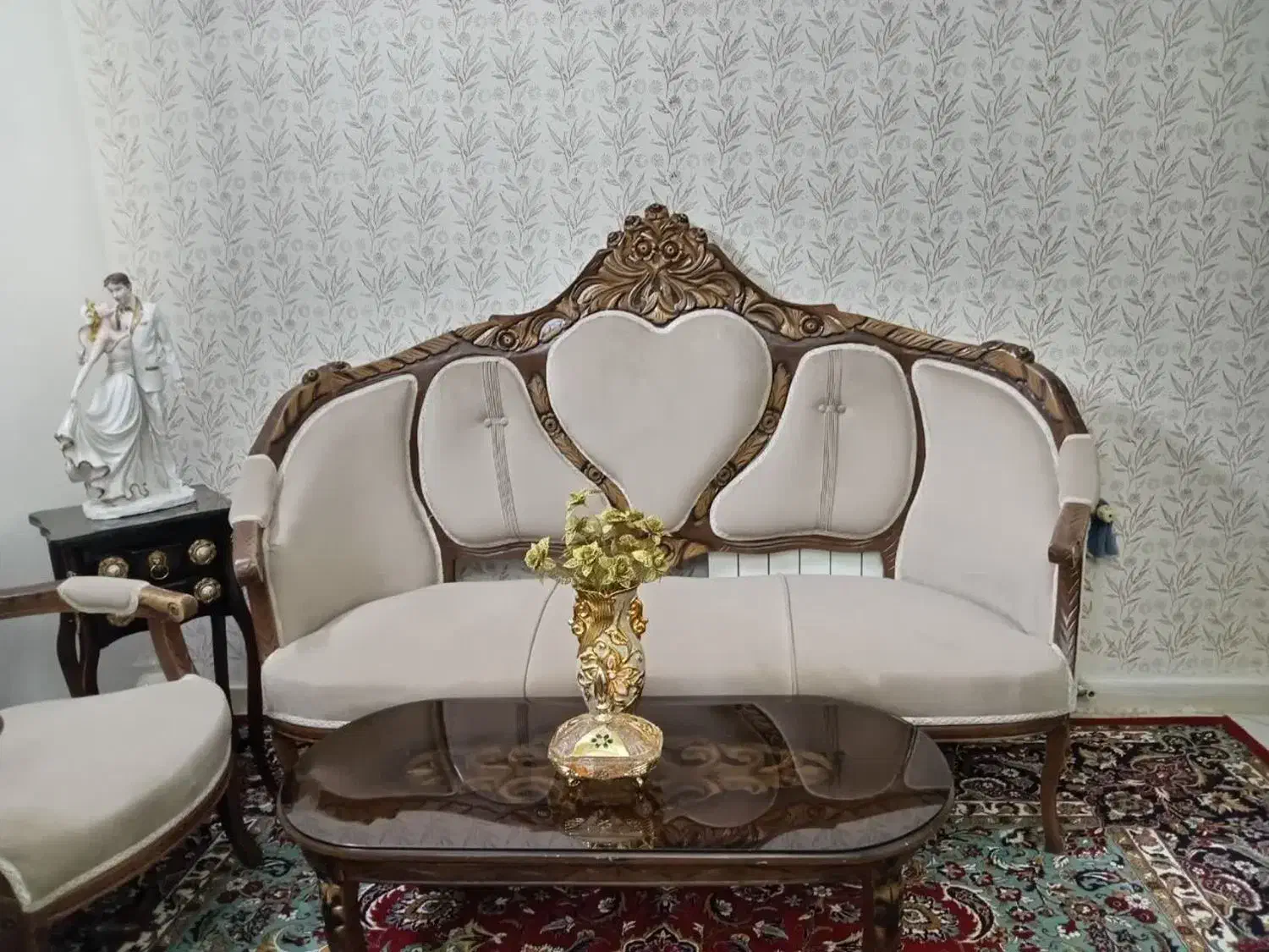 مبل ۹ نفره استیل|مبلمان خانگی و میز عسلی|گلبهار, شهر جدید گلبهار|دیوار