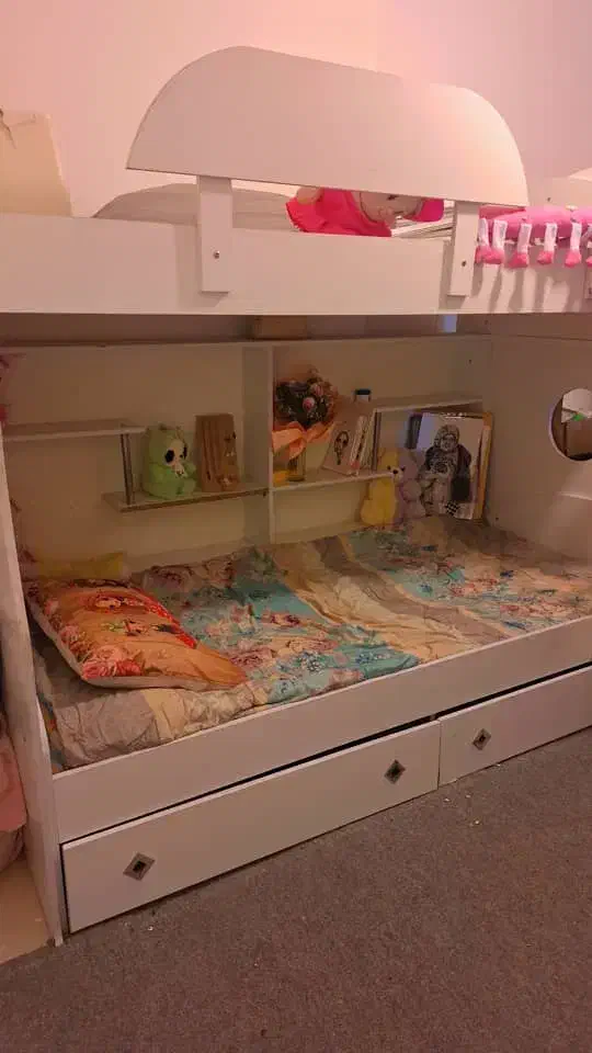 تختخواب دوطبقه فروش فوری|تخت و سرویس خواب|گلبهار, شهر جدید گلبهار|دیوار