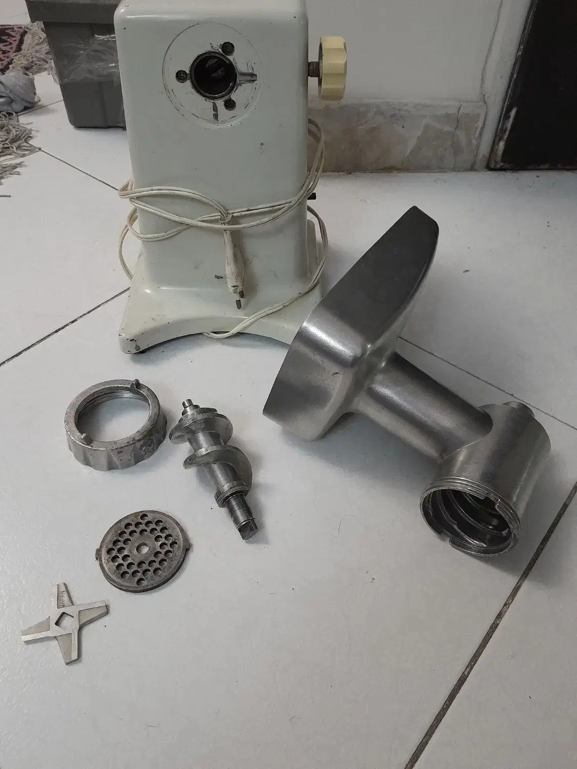 تمام قطعات فابریک چرخ گوشت پارس خزر|خردکن، آسیاب، غذاساز|چمستان, |دیوار