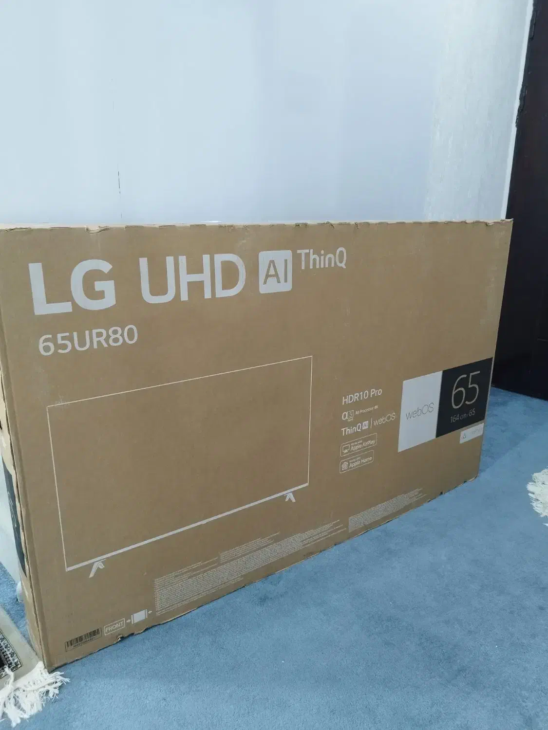 کارتن تلویزیون 65الجی|تلویزیون و پروژکتور|بندرعباس, |دیوار