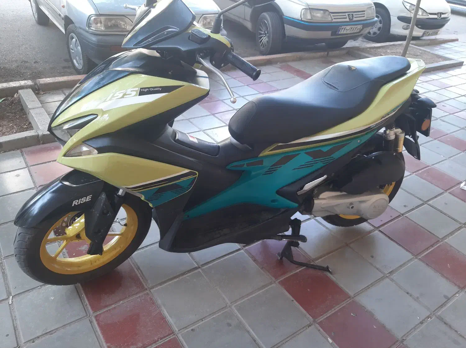 فروش فوری موتور طرح آیروکس|موتورسیکلت|قزوین, |دیوار