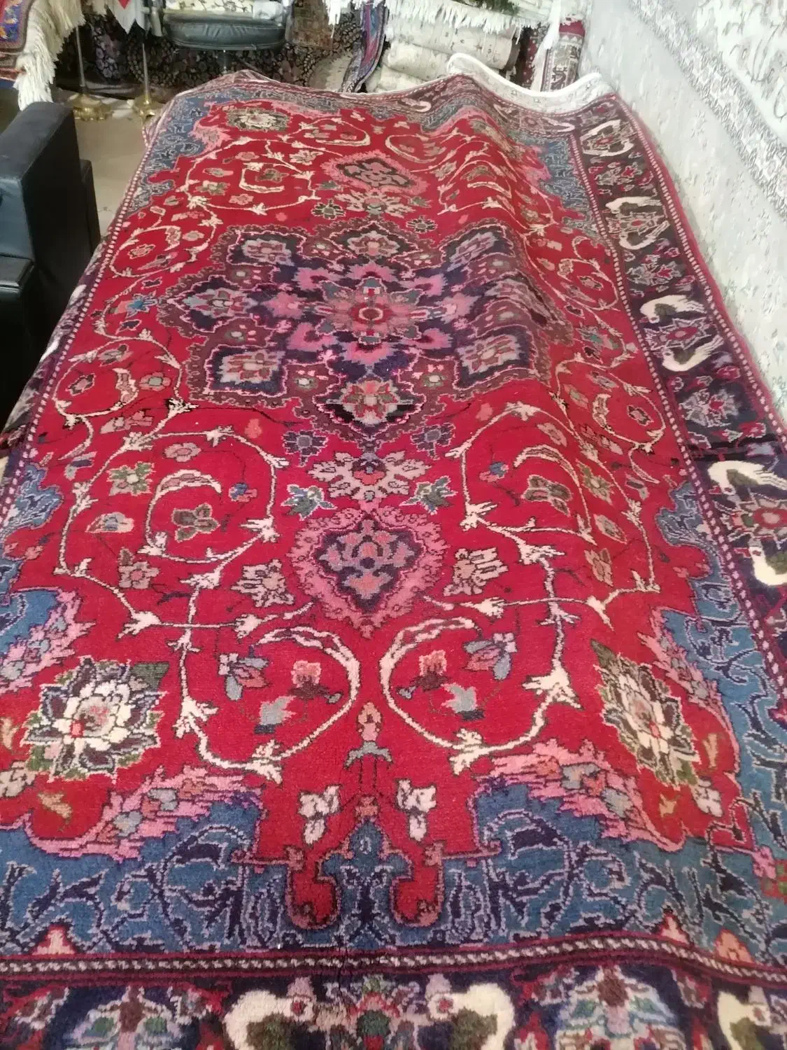 فرش دستباف|فرش|اصفهان, جوزدان الیادران|دیوار