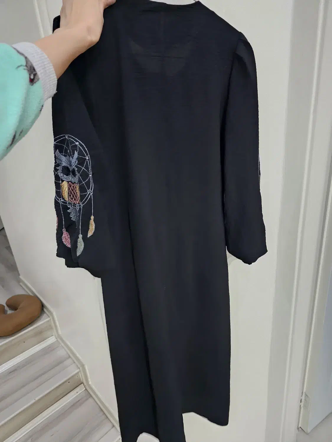 مانتو دخترانه بلند با آستین مدل جغد|لباس|تهران, دزاشیب|دیوار