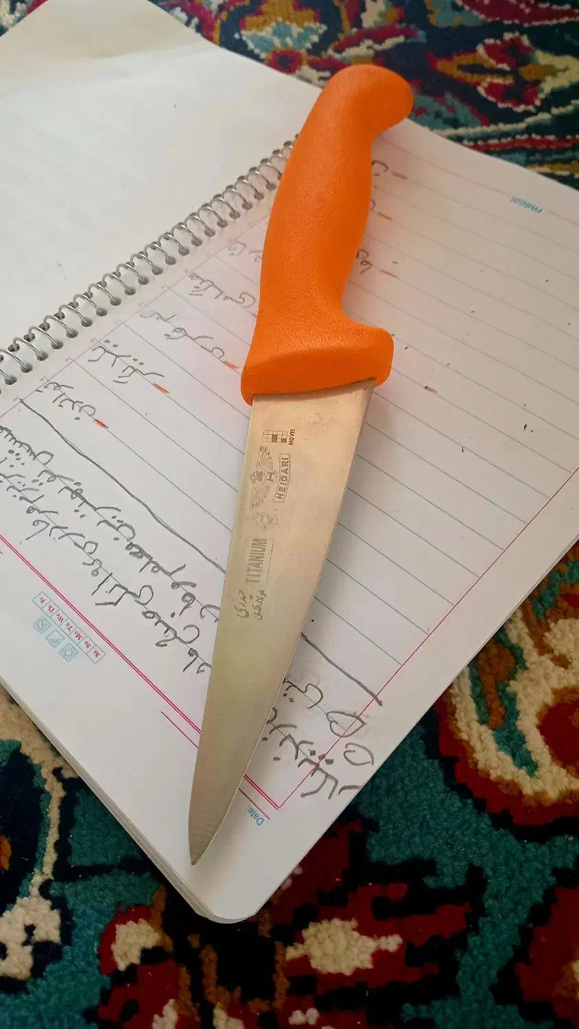 چاقو حیدری فولاد آلمان|کوهنوردی و کمپینگ|نهاوند, |دیوار