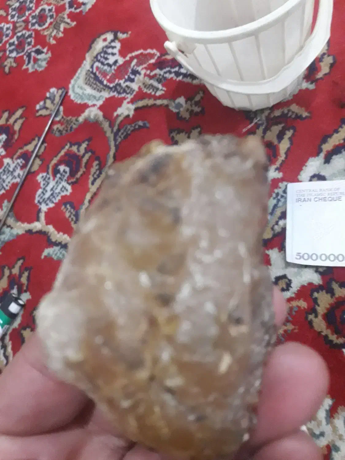 سنگ گهروبا تراش نخورده بسیار زیبا|جواهرات|قزوین, |دیوار