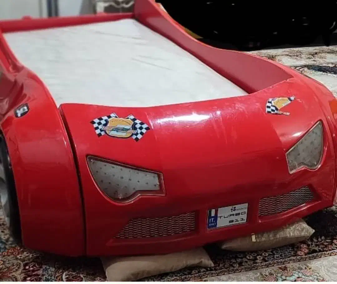 تخت ماشینی با تشک|تشک تختخواب|شوش, |دیوار