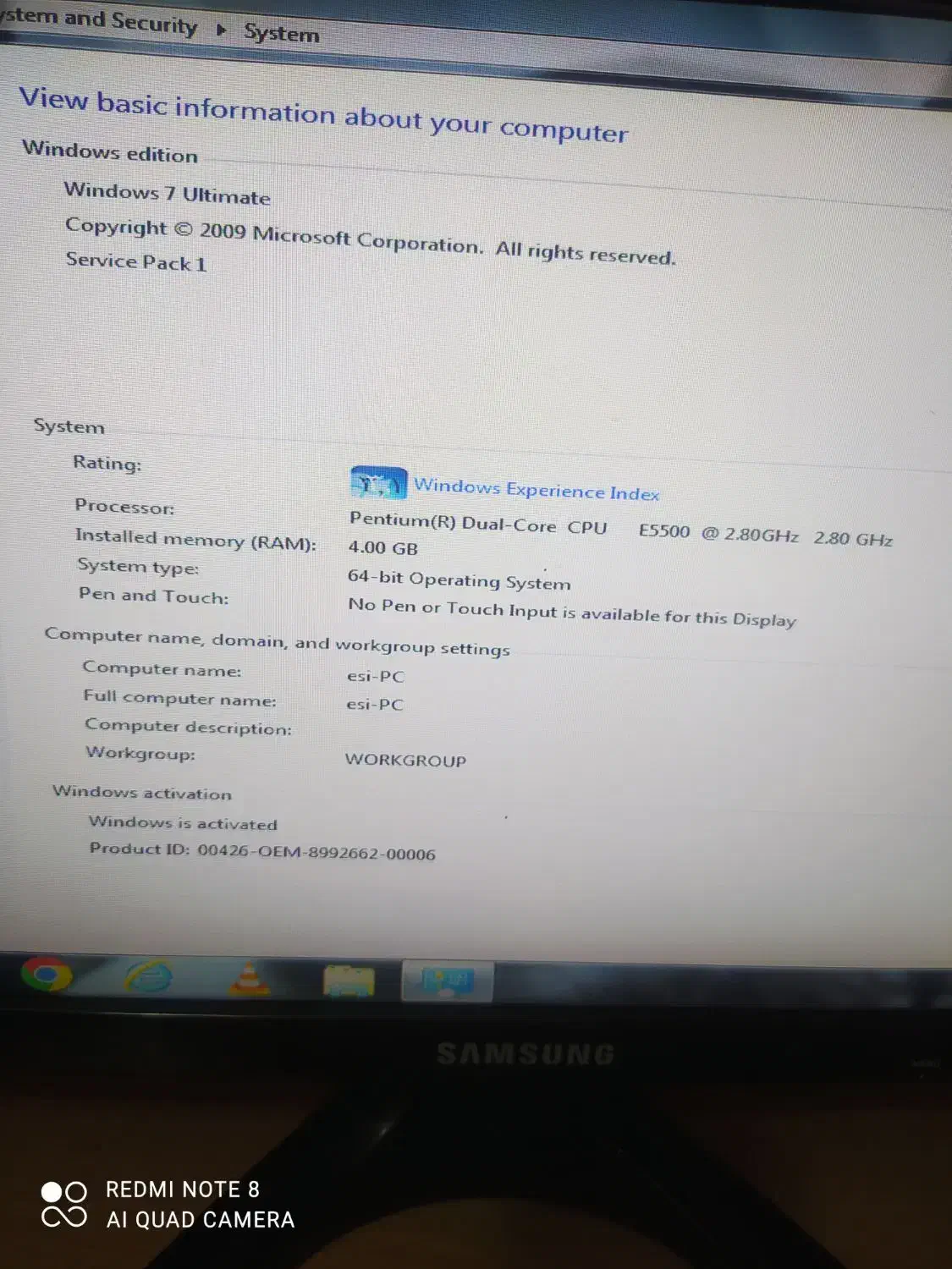 کامپیوتر و میز کامپیوتر|میز تحریر و کامپیوتر|کردکوی, |دیوار