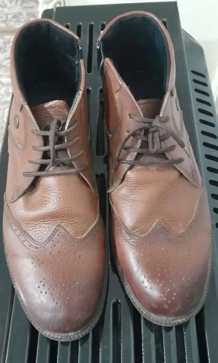 نیم بوت مردانه چرم|کیف، کفش، کمربند|قم, لبچال|دیوار