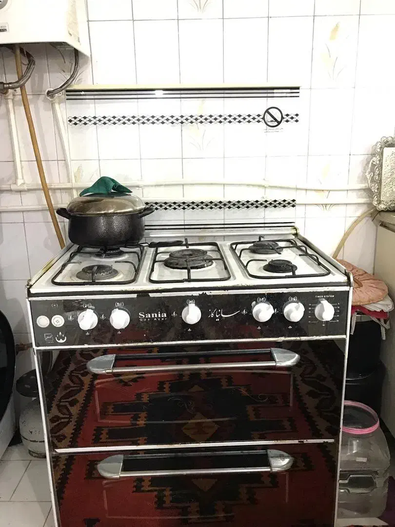 اجاق گاز|اجاق گاز و لوازم برقی پختوپز|نوکنده, |دیوار