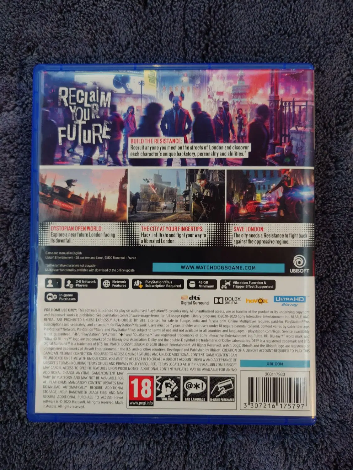 Watch dogs legion Ps5|کنسول، بازی ویدئویی و آنلاین|تنکابن, |دیوار