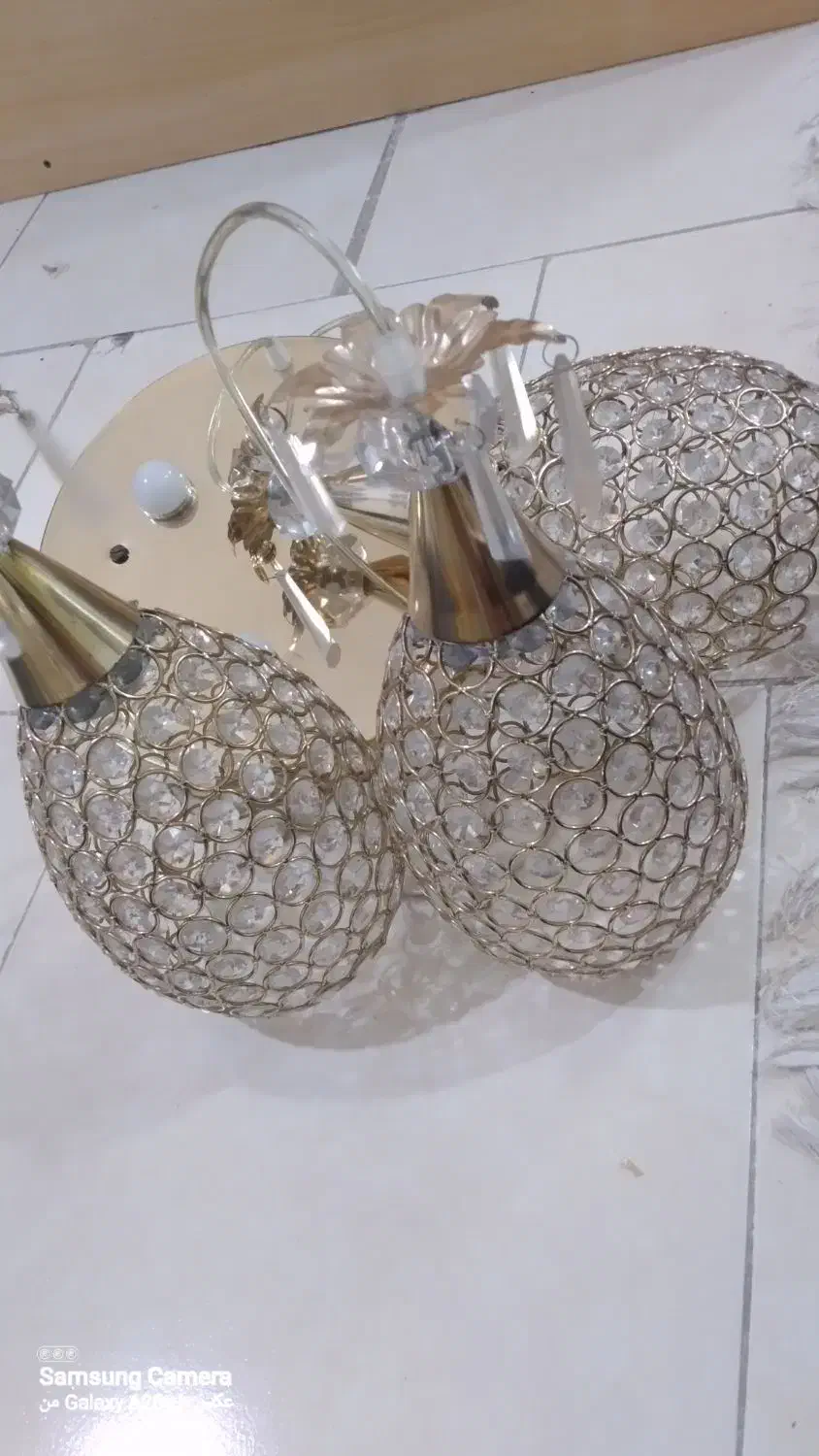 لوستر|لوستر و چراغ آویز|فردوسیه, |دیوار