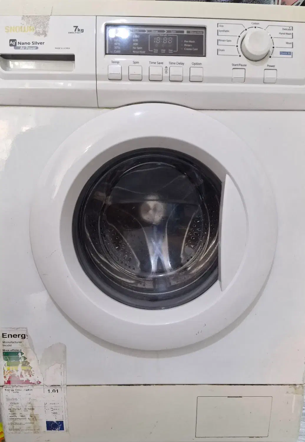 ماشین لباسشویی ۷ کیلویی اسنوا|ماشین لباسشویی و خشککن لباس|قائمشهر, |دیوار