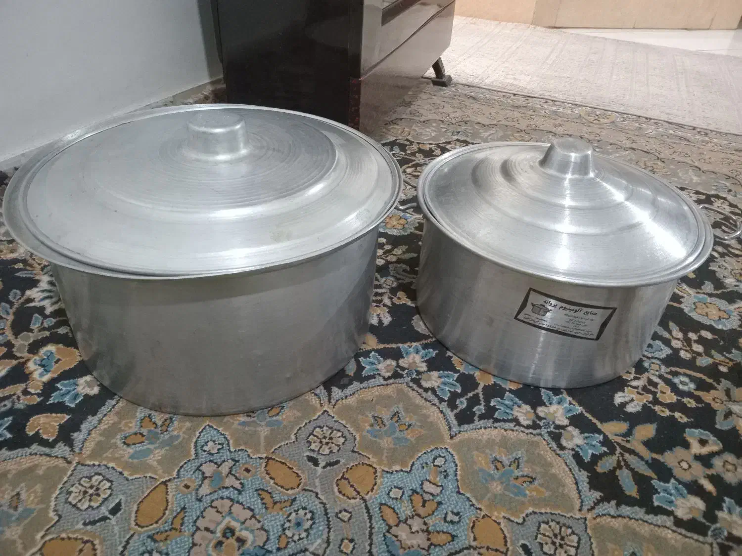 قابلمه روحی و قابلمه الومینیومی|ظروف پخت‌وپز|کرج, برغان|دیوار
