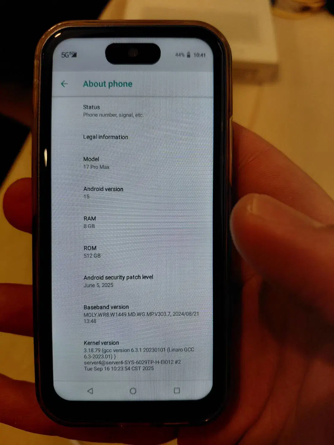 گوشی مینی مدل 17pro max|موبایل|تهران, بنی‌هاشم|دیوار