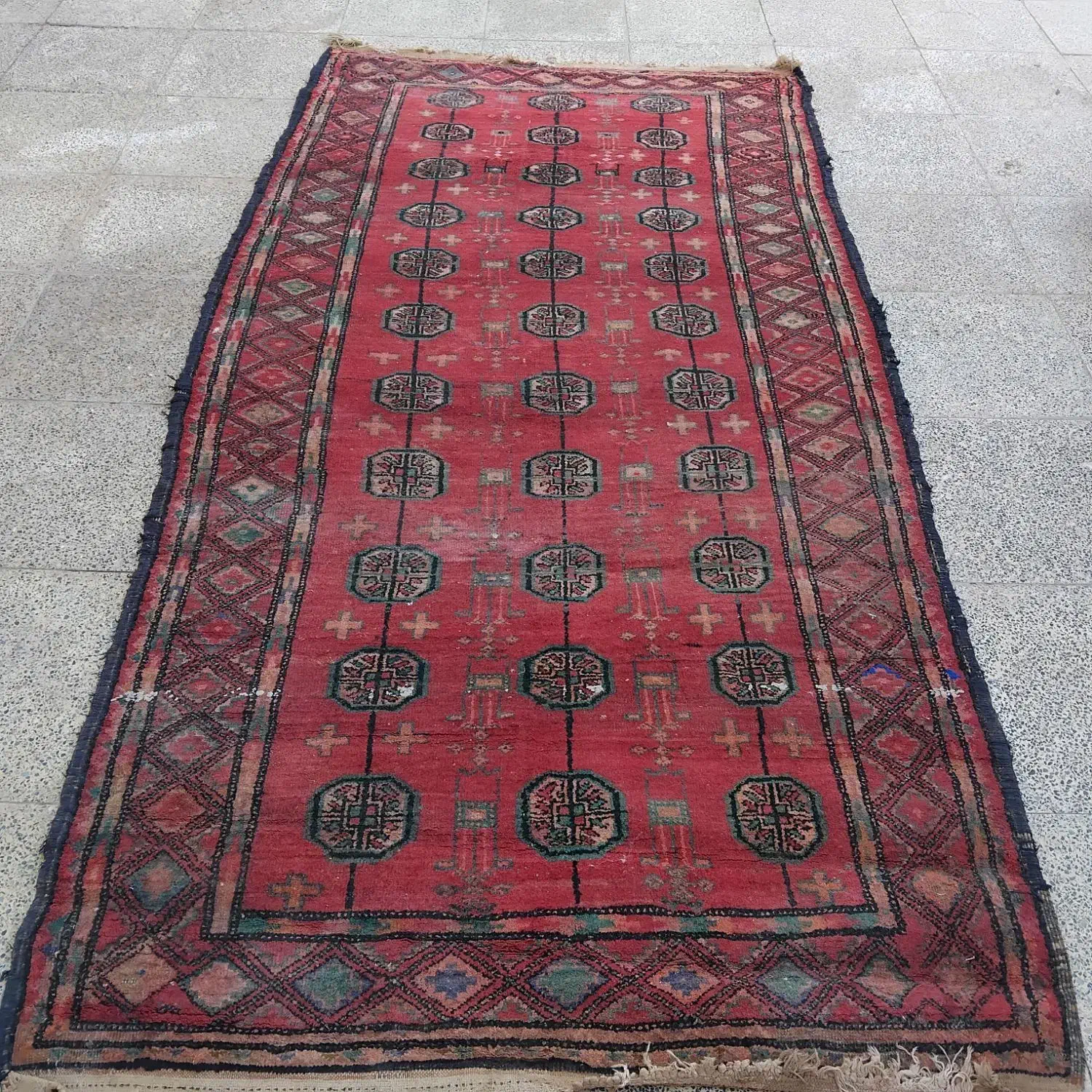 فرش دست باف|فرش|زهک, |دیوار