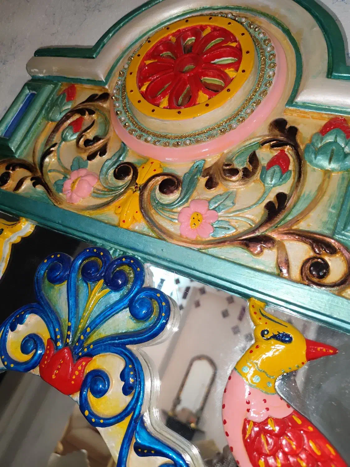 آینه قدی بزرگ سنتی|آینه|شیراز, تحویلی|دیوار