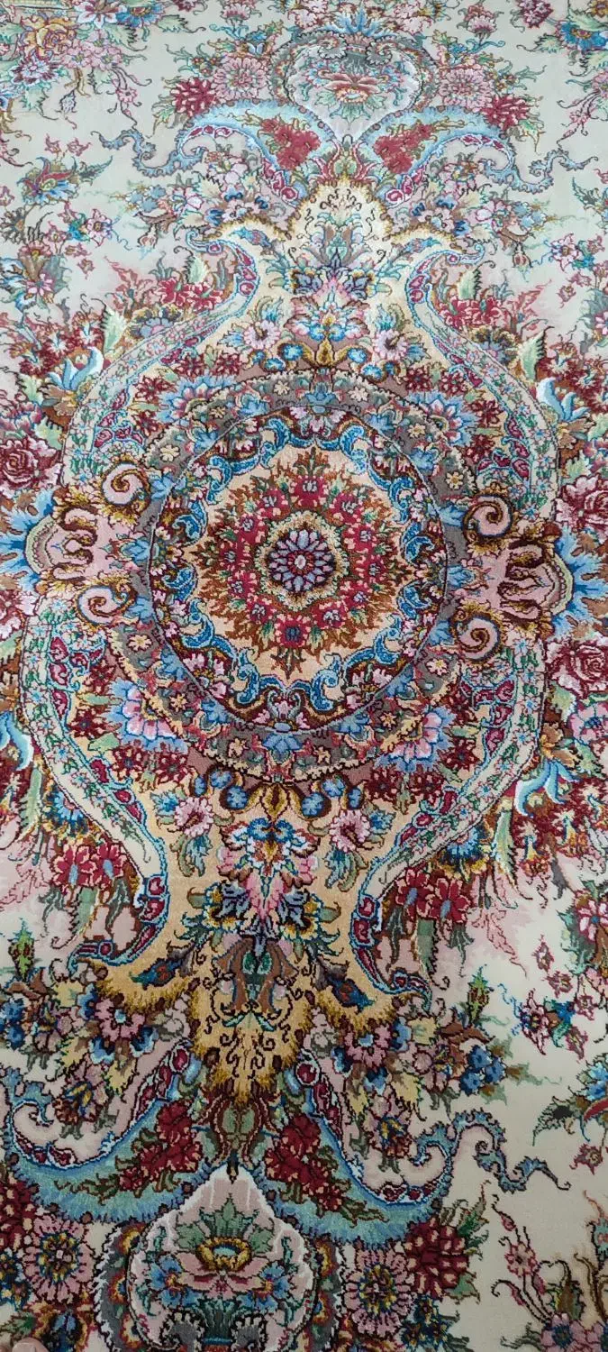 فرش دستبافت 6 متری تبریز طرح خطیبی|فرش|اراک, |دیوار