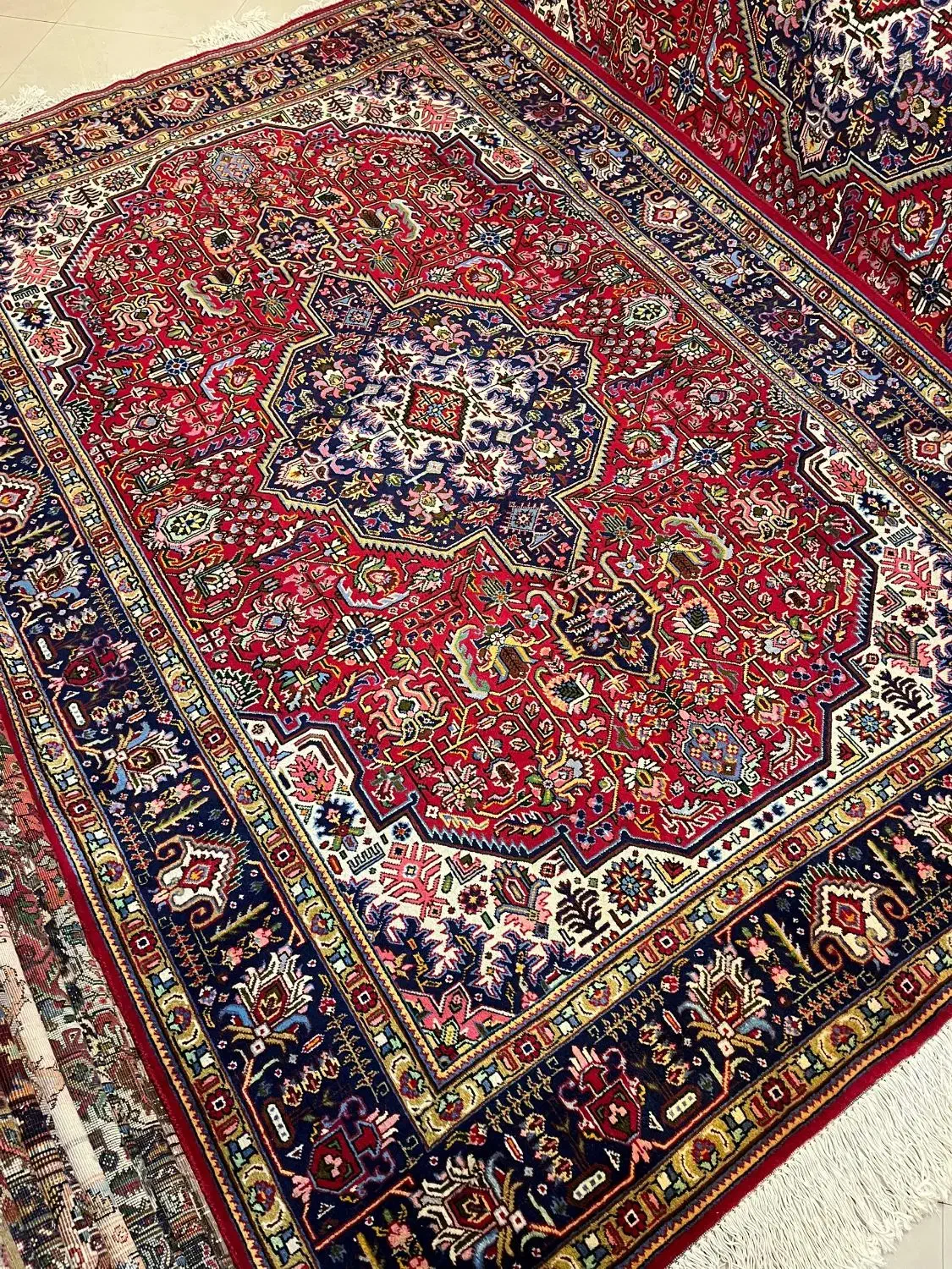 جفت ۶متری دستبافت تبریز هریس اذرشهر|فرش|تهران, جهاد|دیوار