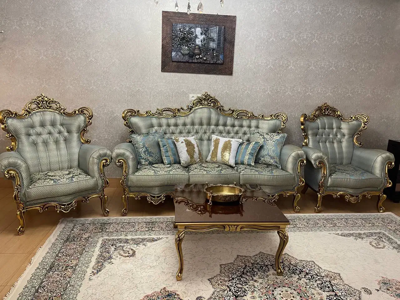 میز ناهارخوری مبل ست|مبلمان خانگی و میز عسلی|ساری, |دیوار