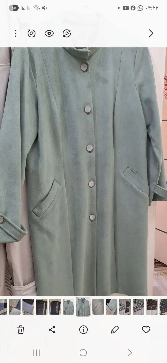 مانتو مخمل سوئیت کاملا نو|لباس|گنبد کاووس, |دیوار